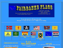 Tablet Screenshot of fairbanksflags.com